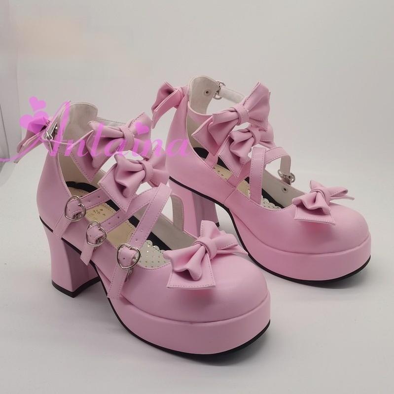 Antaina~Sweet Lolita Heel Shoes Plus Size Shoes   