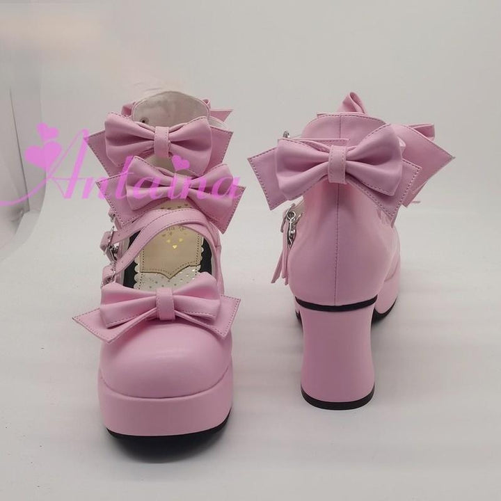 Antaina~Sweet Lolita Heel Shoes Plus Size Shoes   