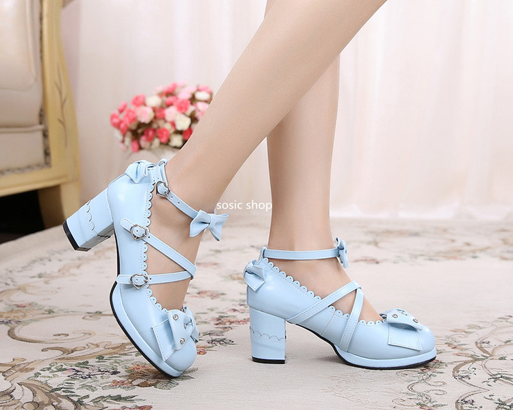 Sosic~Sweet Lolita High Heel Handmade Shoes 12942:189102
