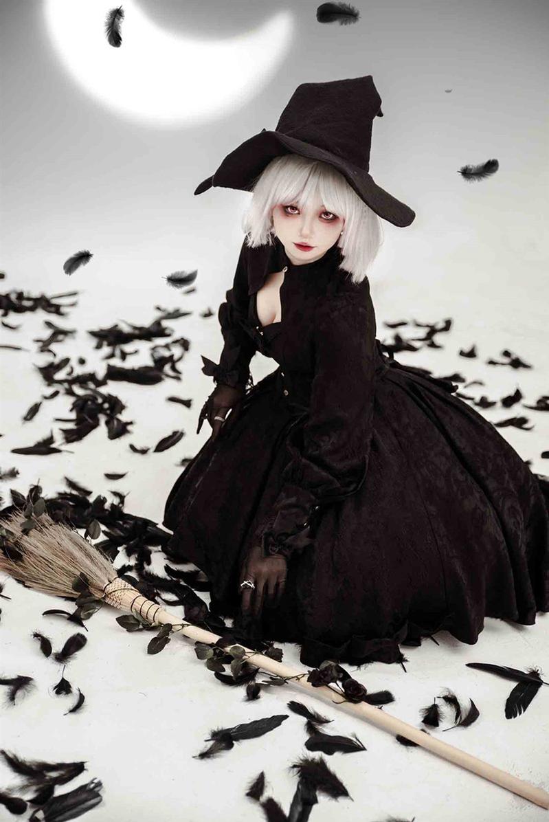 (BFM)Strawberry Duck~Gothic Lolita Dress White Lolita JSK 29578:357524