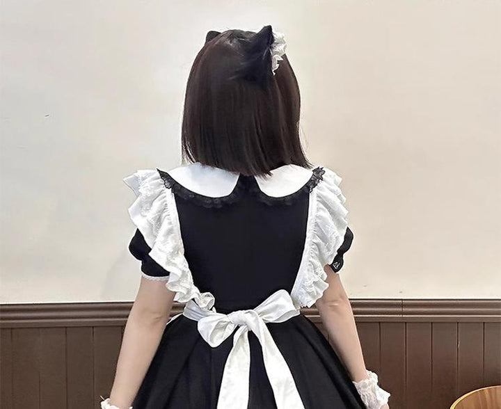 Confession Balloon~IP Collab Maid Lolita OP Dress   