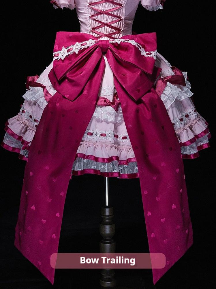 Mewroco - Berry Forest - Sweet Lolita Short-sleeved OP Dress and Matching Accessory (L M S XL) 42596:748503