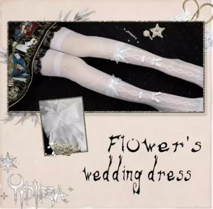 Yidhra~Sweet Lolita Black and White Summer Pantyhose 2470:611790