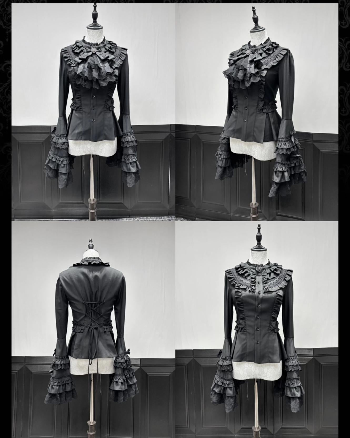 Gothic Lolita JSK Dress & Blouse Set, Stained Glass Print 45793:862627