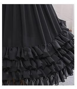 Manyiluo - Elegant Lolita A-type Carmen Adjustable Fishbone Petticoat