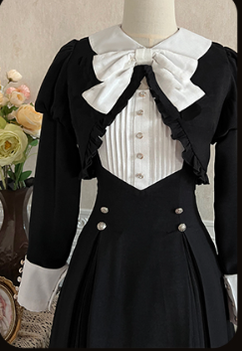 Letters from Unknown Star - Collection box - Spring Black Lolita OP
