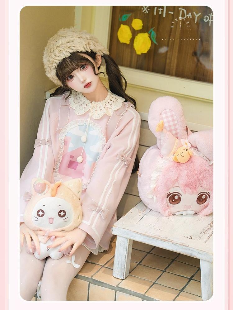 Nikki Tomorrow~Kawaii Lolita Plush Bag Cute Doll Backpack