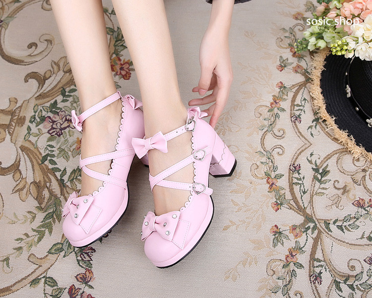 Sosic~Sweet Lolita High Heel Handmade Shoes 12942:189138