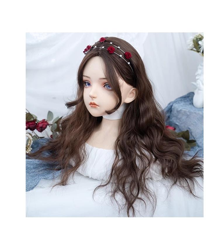 Alicegarden~Daily Lolita Wig Brown Wig With Long Wavy