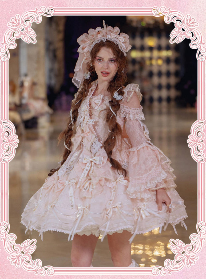 Puppets and Doll - Dream Bow - Bow Decoration Voile Gorgeous Lolita JSK