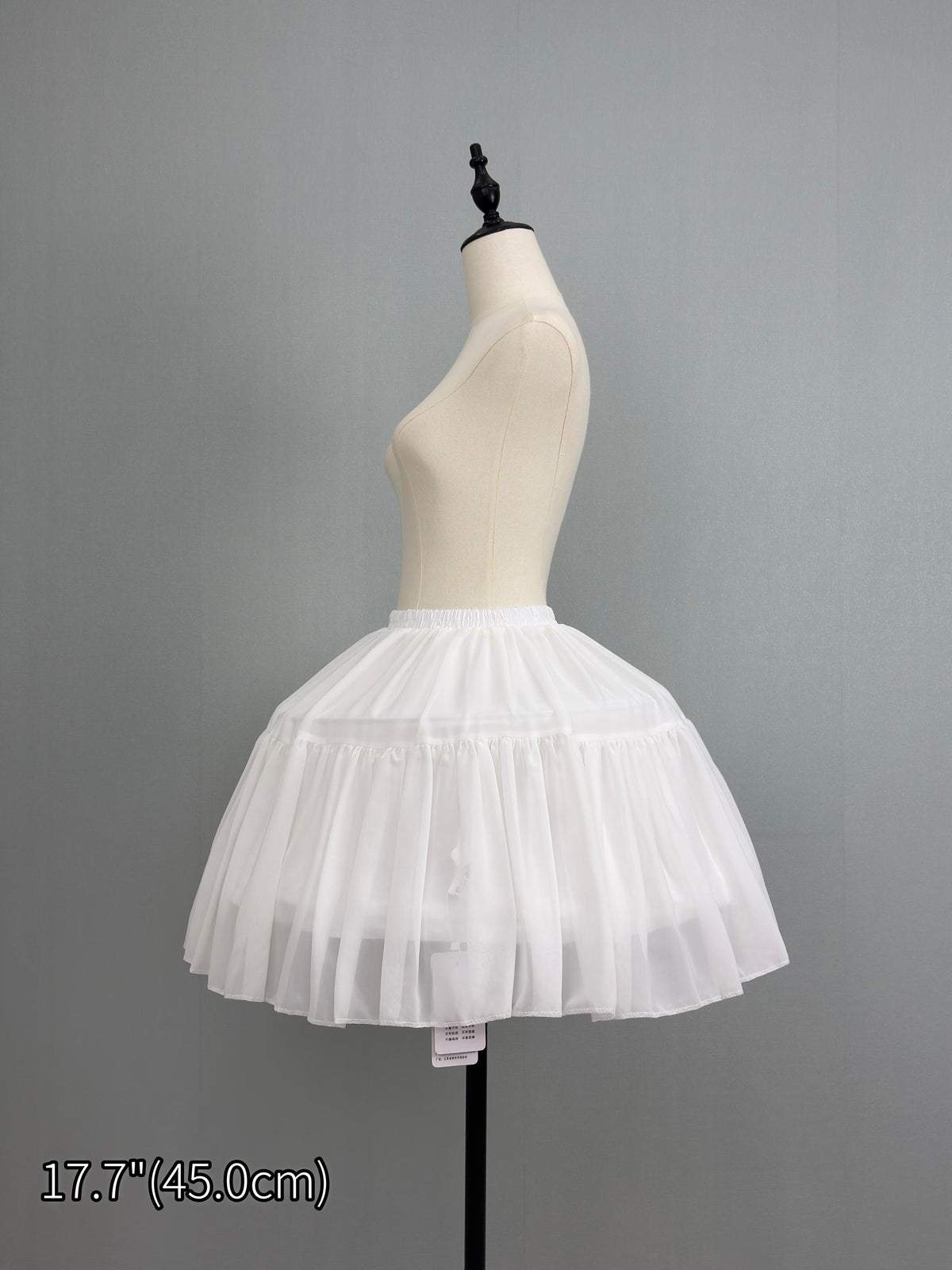 Adjustable Lolita Puffy Hoop Petticoat, 13.8"(35 cm) / 17.7"(45 cm) 46010:872179