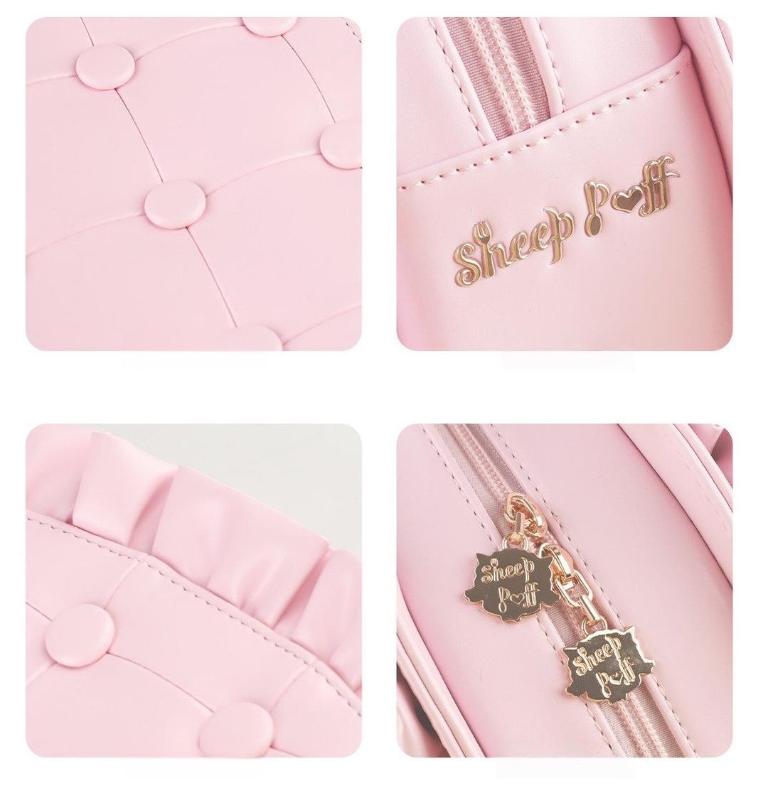 Heart Pillow - Sweet Lolita Heart-shaped Handbag or Shoulder Bag