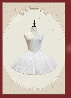 Tan Tuan - Winter Lolita Dress New Year Lolita JSK Plush Cape Set S Petticoat only