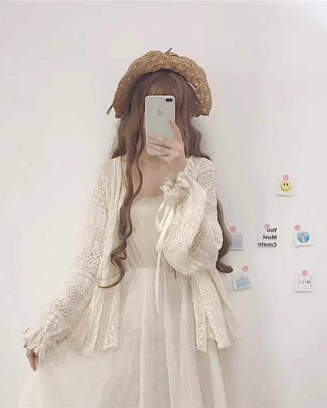 Sugar Girl~Daily Lolita Light Cardigan Oversized Outwear