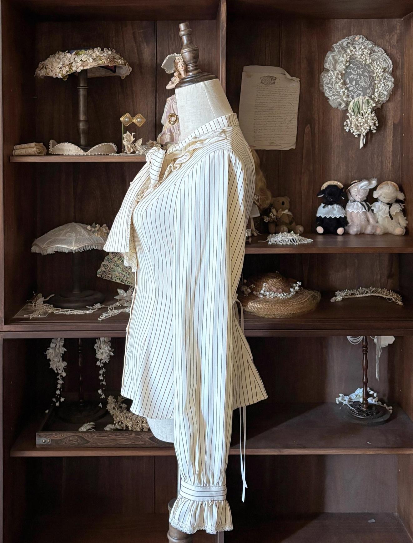 Button Bear - Winter Lily Bell - Classic Lolita Bust-Supporting JSK, Long Waisted Coat 44351:804211