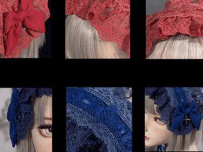 OCELOT~Contract Cross~Gothic Lolita Headband Multicolors   