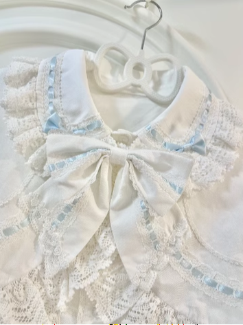 AerialCat - Praying Snowfall - Old School Lolita Skirt Suit Cape Princess Sleeve Shirt 39180:616008