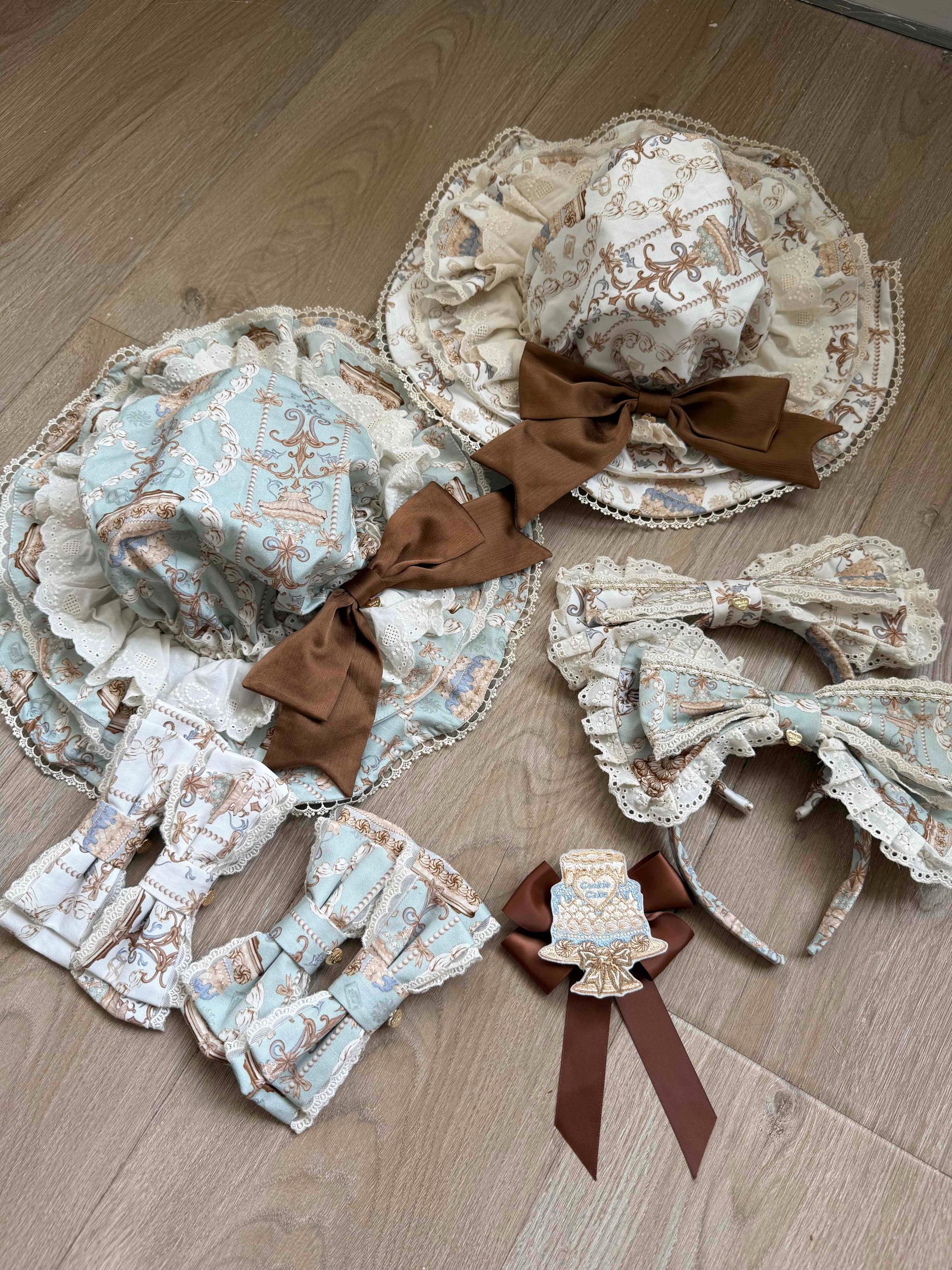 Wendy's Wardrobe - Macaron Bear - Kawaii Lolita Headdress, Bear & Dessert Inspired