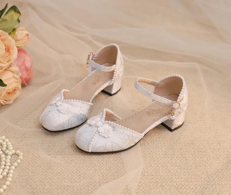 Yana~Heart Jade Yana~Qi Lolita Shoes Chunky Heels   