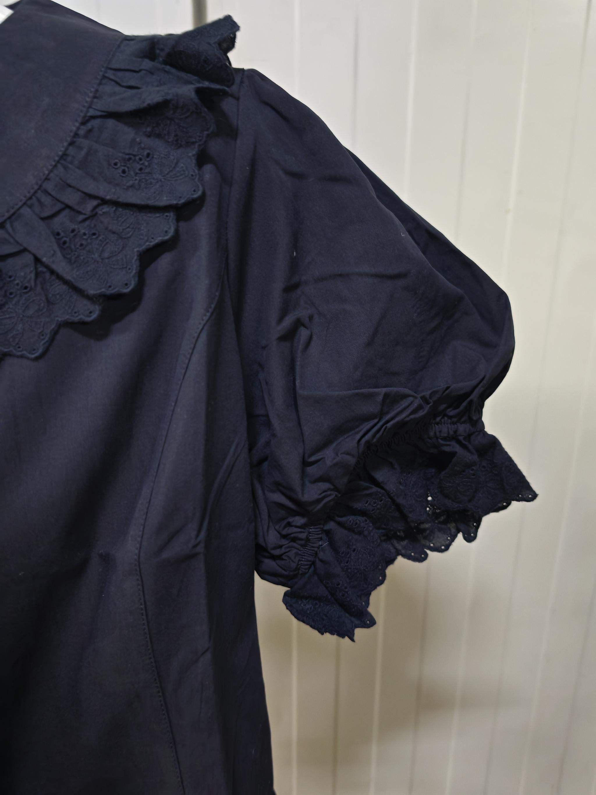 MIST - Cotton Kawaii Lolita Blouse, Short Sleeve