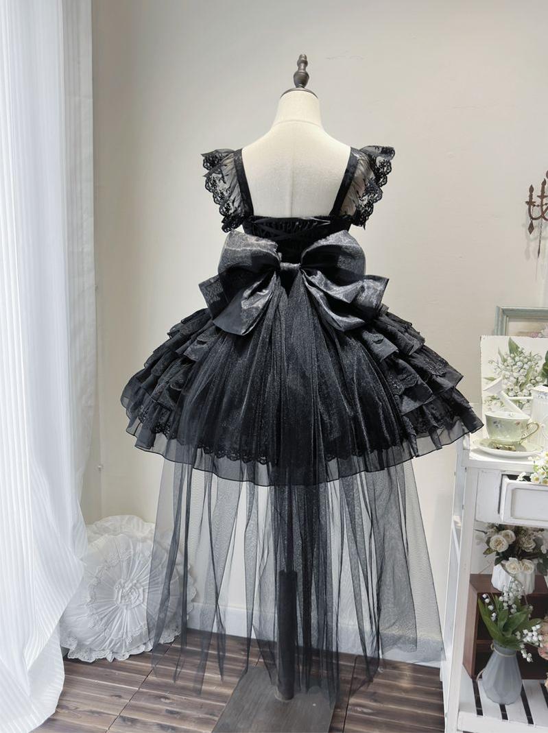 Phoenix Rise - Sweet Lolita Wedding JSK, Bullet Dress Inspired
