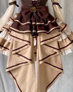 Sakurahime~Time Sand Rear~Punk Lolita OP Cute Daily Lolita Dress 33946:438812