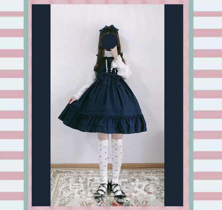 Strawberry Witch~Sweet Lolita JSK Multicolored Lolita Dress 40606:668398