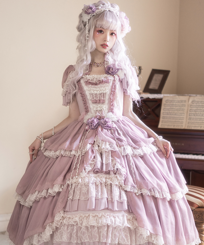 Henrietta~Look for Butterflies~Elegant Lolita Princess Dress Multicolor Custom Size   