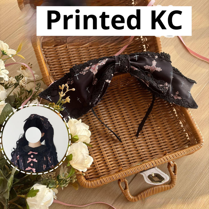 Uncle Wall Original~Missing Lamb Case~Gothic Lolita Dress Set with Sheep Prints (L M S) 42971:760758