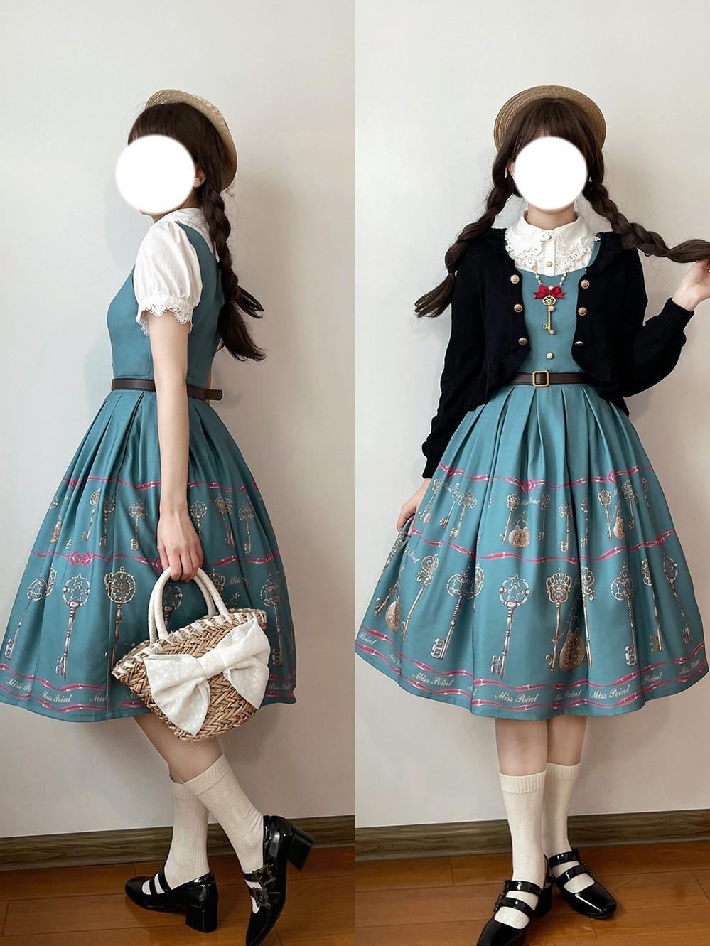 Miss Point~Antique Key~ Elegant Lolita JSK Retro Lolita Dress   