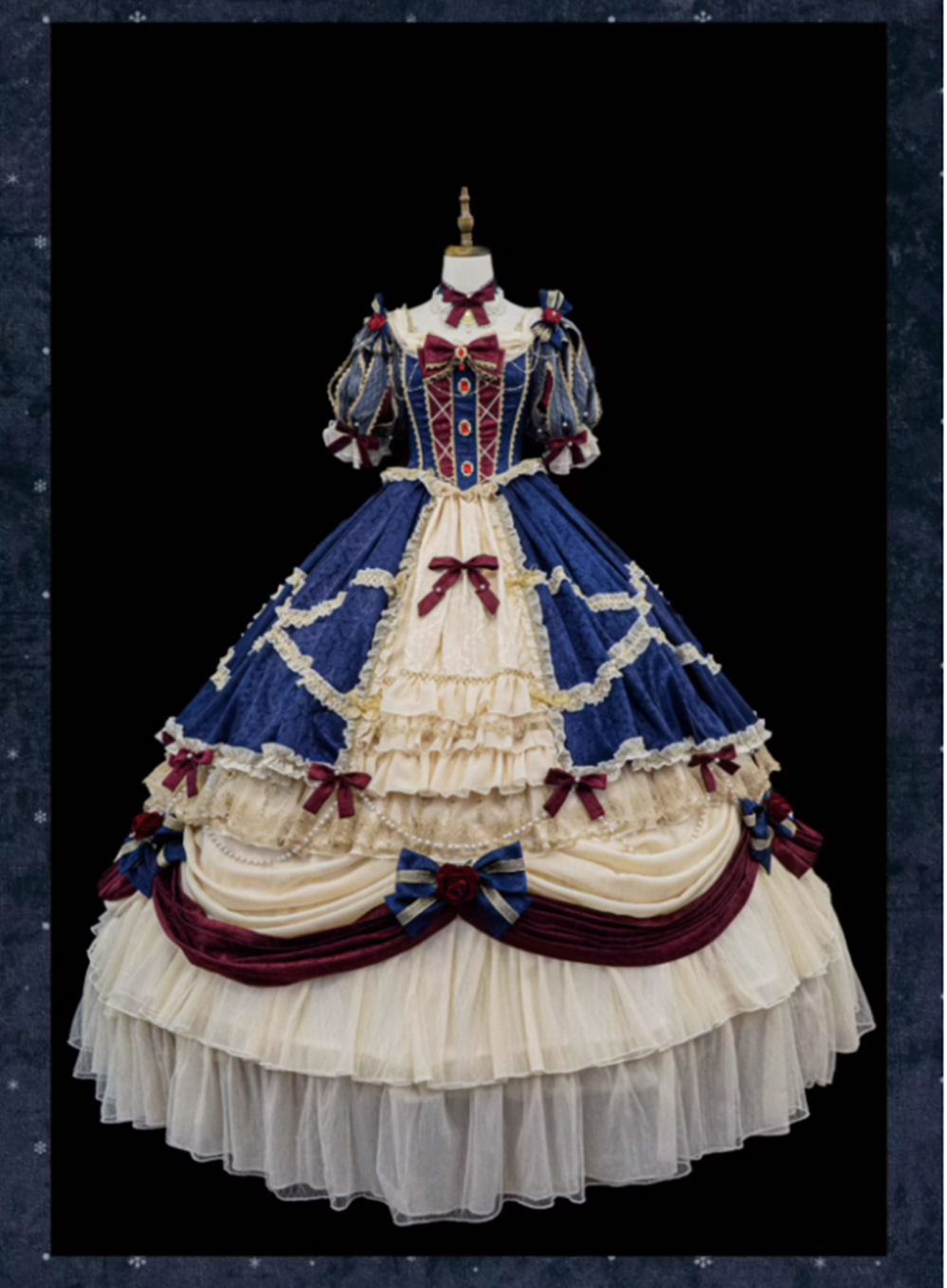 (Buyforme)Moon Beauty~Snow White Nursery Rhyme One Piece OP Set
