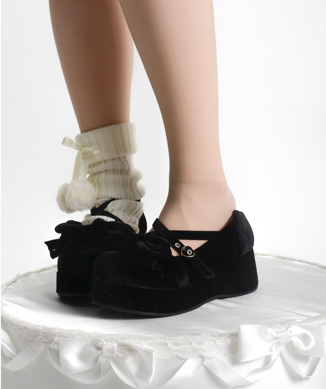 Daily Lolita Fleece-lining Pantyhose, Leg Warmers 44339:808684