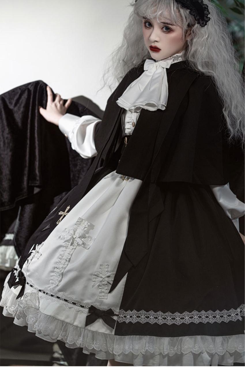 CastleToo~Holy Academy~Gothic Lolita Prince Skirt Set 4790:725585