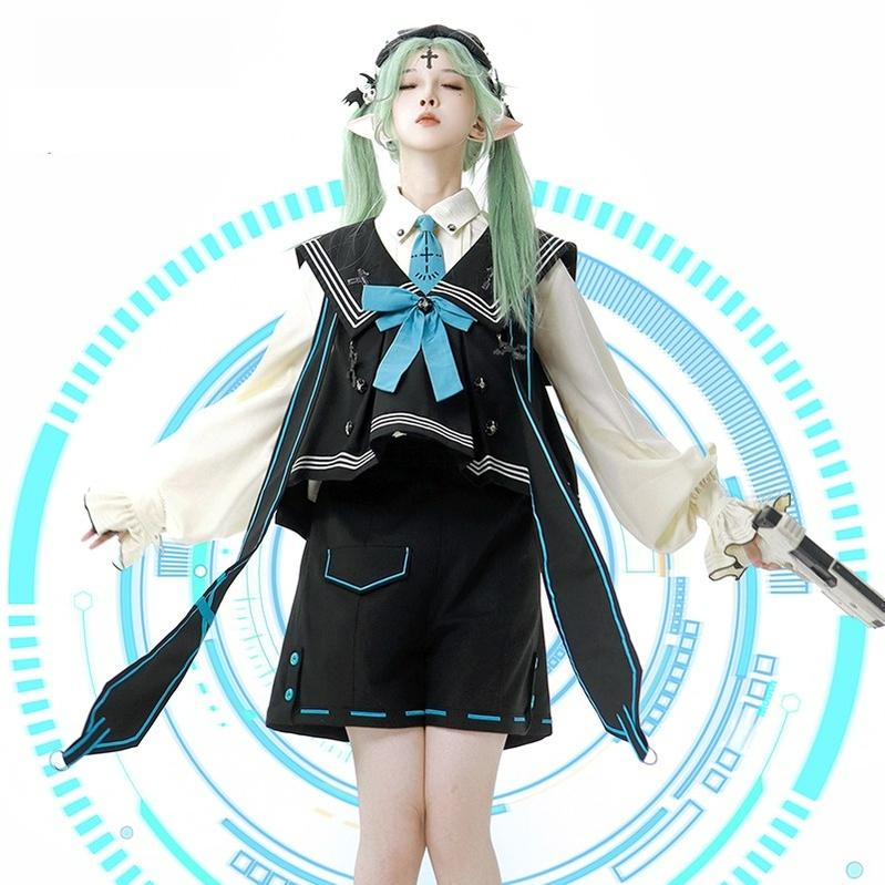 LizBird~Wizard's Guide~Ouji Lolita Suit Prince Lolita Shorts and Vest