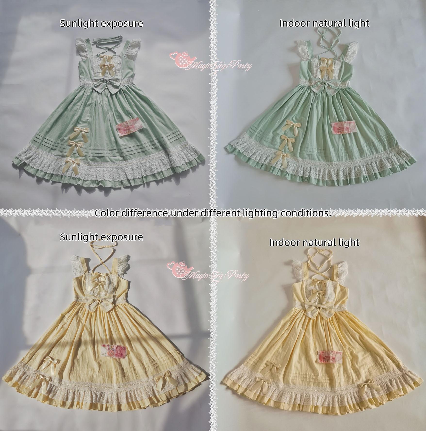 Magic Tea Party~Cute Lolita Jumper Dress Multicolors JSK 33726:434322