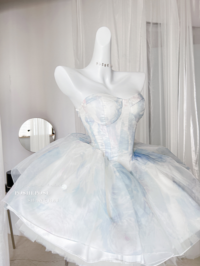 (BFM)PoshePose~Elegant Lolita JSK Dress Princess Dress XS Dress 