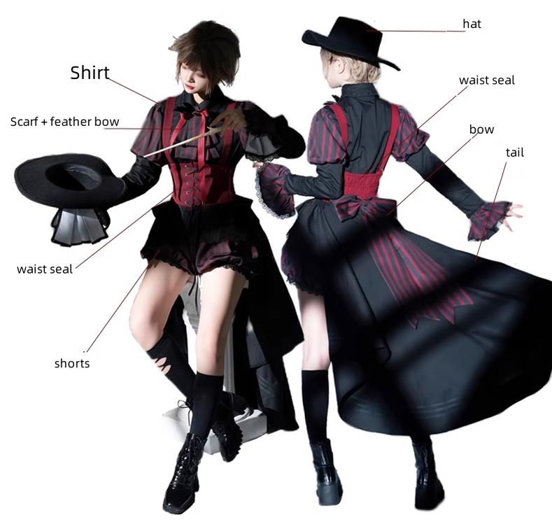 Uncle's Workshop - Ouji Lolita Shirt Set Prince Style Bloomers 34578:462574