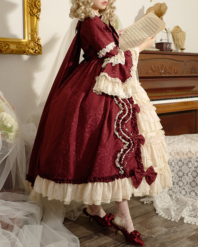 Henrietta~Elegant Lolita Princess Formal Dress Multicolor   