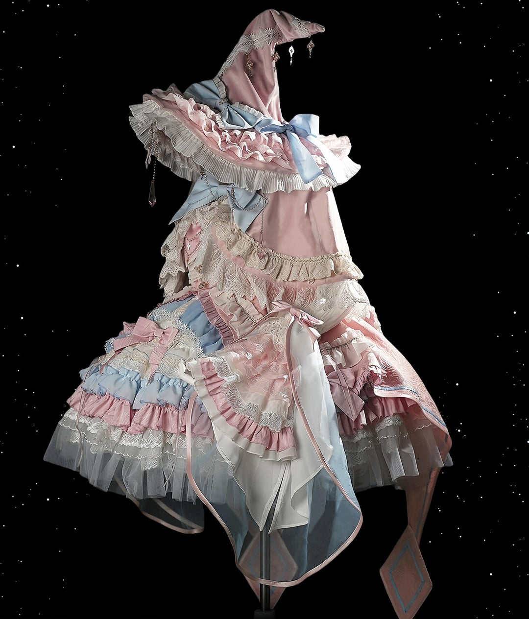 FelinaeCookieLolita~Witch Pawnshop~Gothic Lolita JSK Outfit with Cross Pearl Details