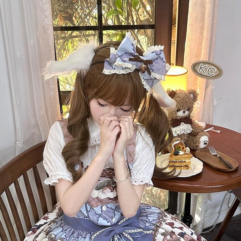 Spireme Cat - Hazelnut Bear - Hazelnut Pendant Kawaii Lolita KC & Ruffled BNT