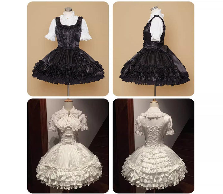 Nn Star~Starry Nights~Gothic Lolita JSK Dress Short Length Vintage Jumper Dress   