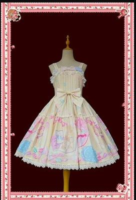 42Lolita Clearance Items Collection #26-Pink JSK from brand Infanta, size L  