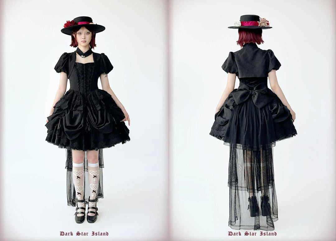 Dark Star Island~Moonlight Sanctum~Gothic Lolita Dresses Suit JSK SK Shirt   