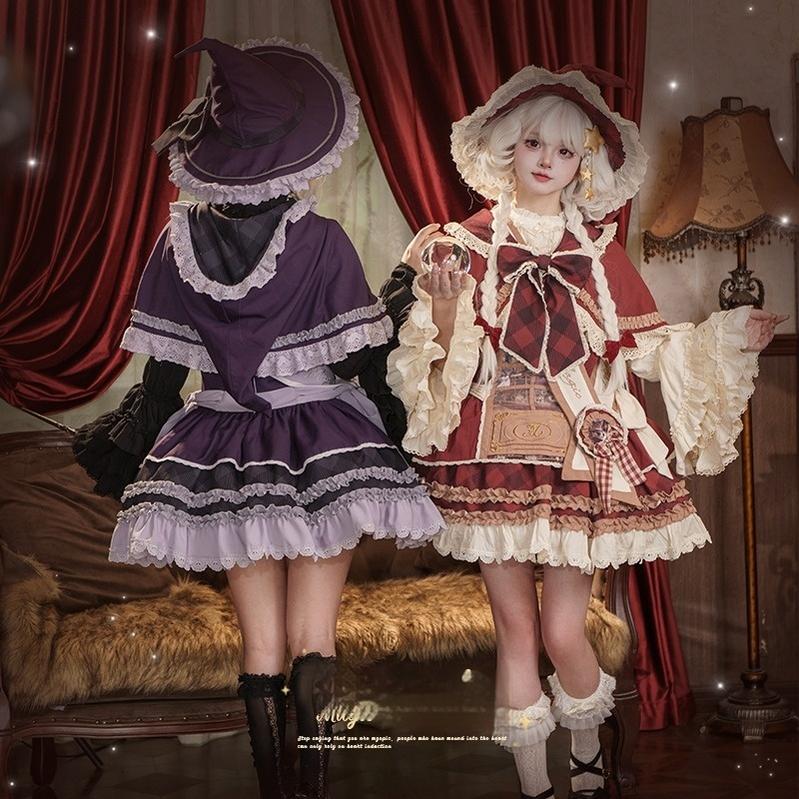 Honey Machine~Magic Grocery~Kawaii Doll Lolita Salopette Daily Retro Dress   