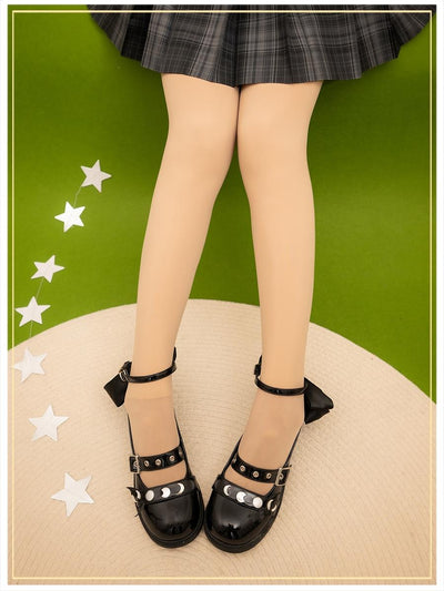 Yidhra~Dream Witch~Winter Lolita Pantyhose Velvet Thicken Tights free size skin-with fleece 