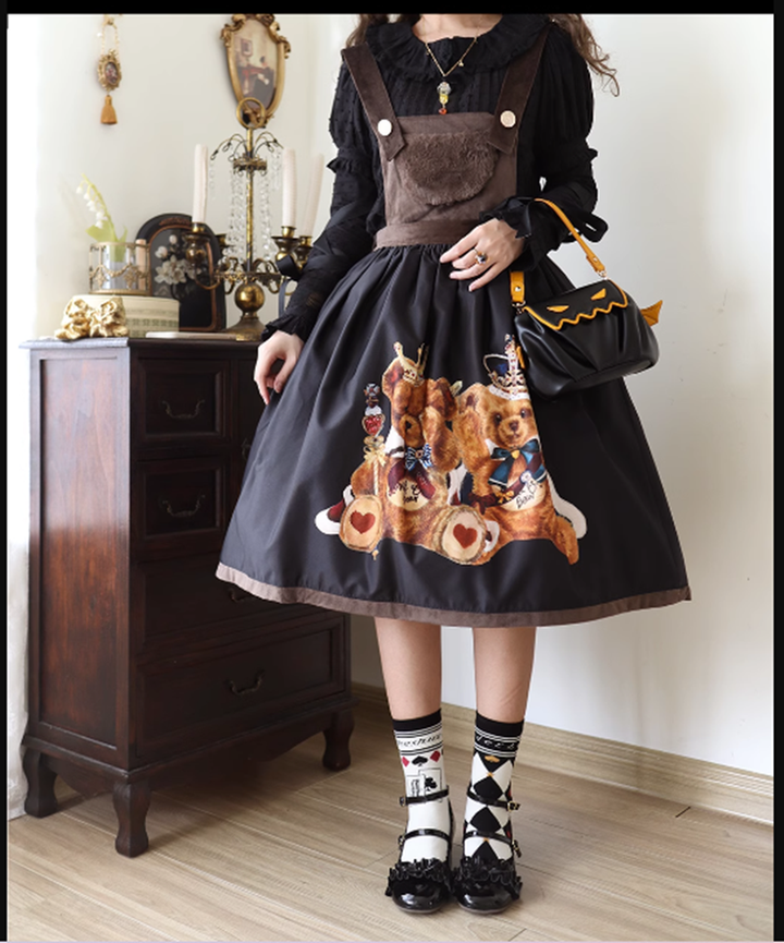 (Buyforme)IKUMA~Pumpkin Cute Goth Halloween Crossbody Bag   