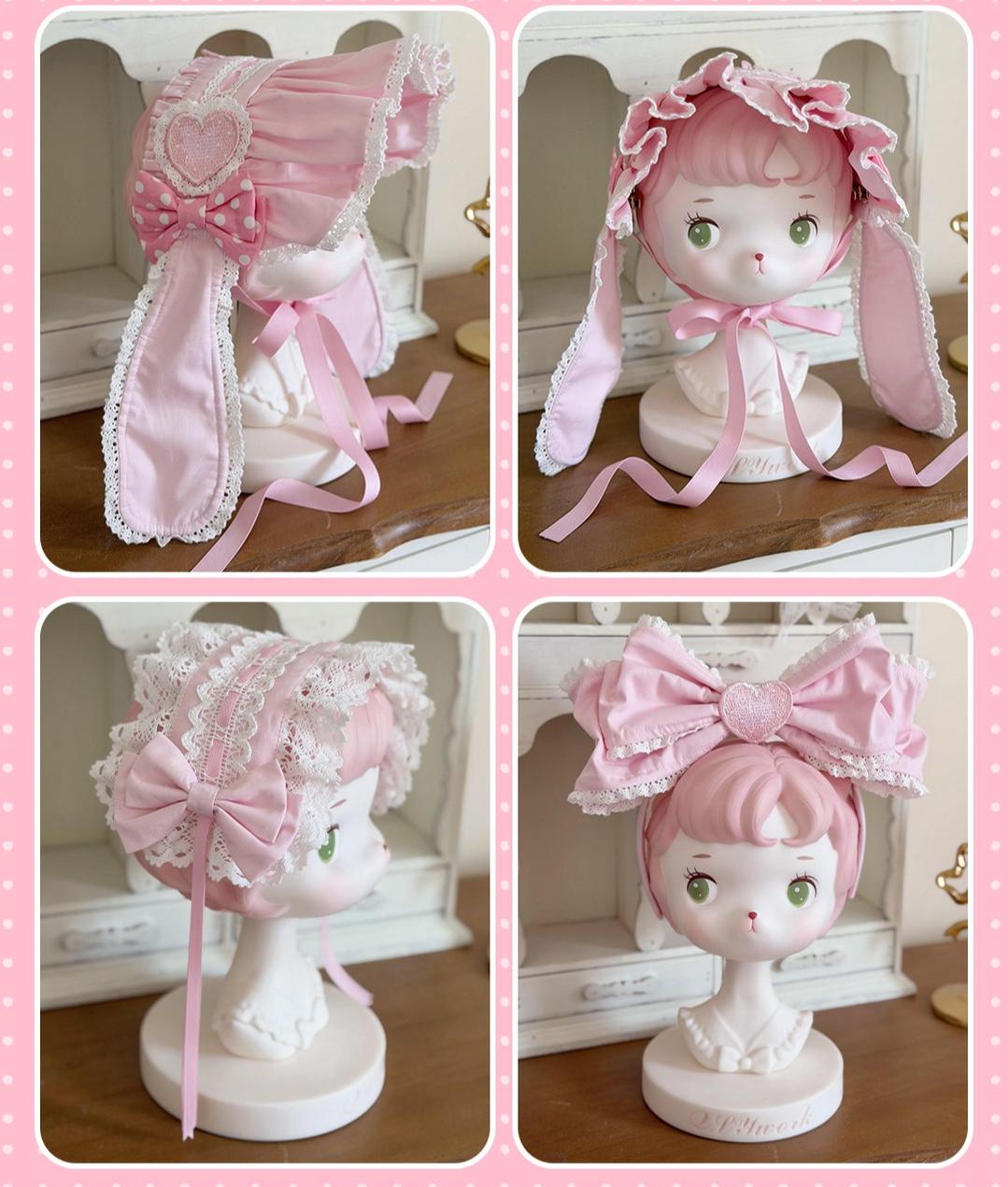 Cotton Sweet Lolita Polka Dot JSK & Salopette Dress 45589:853426