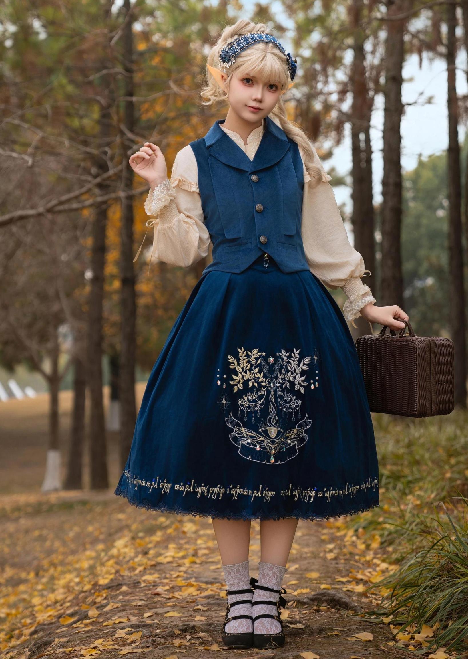 Classic Lolita Bust-Supporting JSK, Plus Size