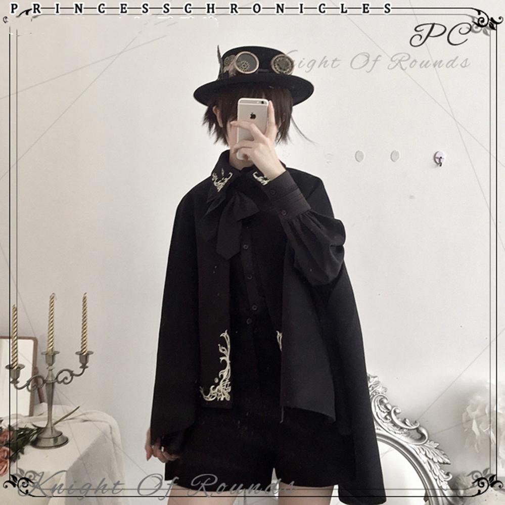Princess Chronicles - Medieval Ouji Lolita Embroidered Cape 4400:308110
