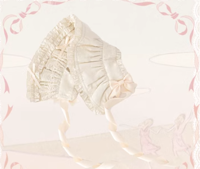 Seventh Puppet~Cream Waffle~Sweet Lolita Doll Sense Dress S ivory bnt 
